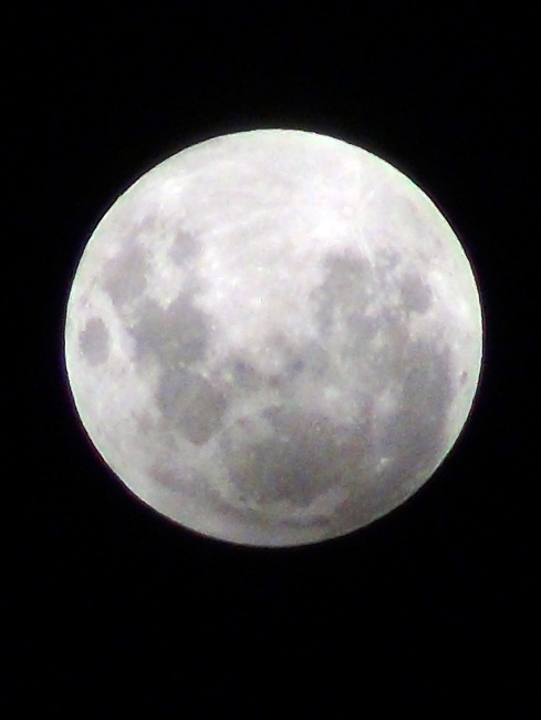 Moon during penumbral eclipse, 2012